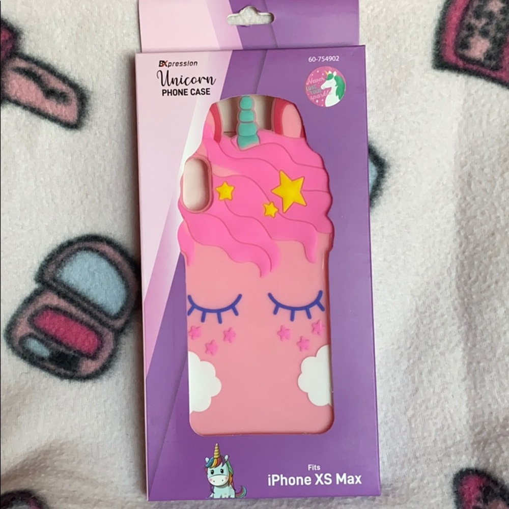 NEW PINK Unicorn 🦄 IPhone XS Max cellphone case